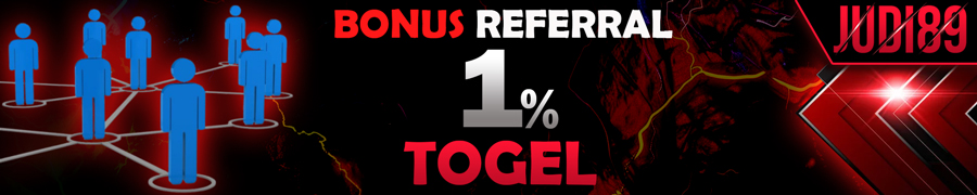 bonus referral judi89